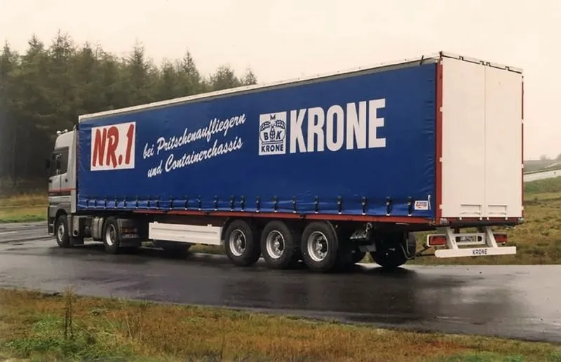 Jak skutecznie opuścić oś w naczepie Krone? Praktyczne wskazówki dla kierowców
