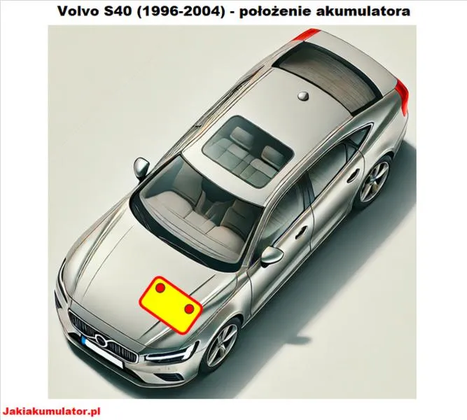 Akumulator do Volvo S40