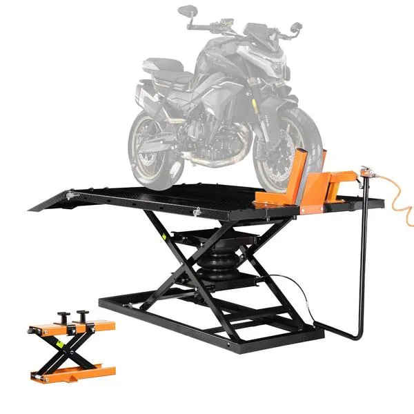 Bezpieczne podnoszenie motocykla