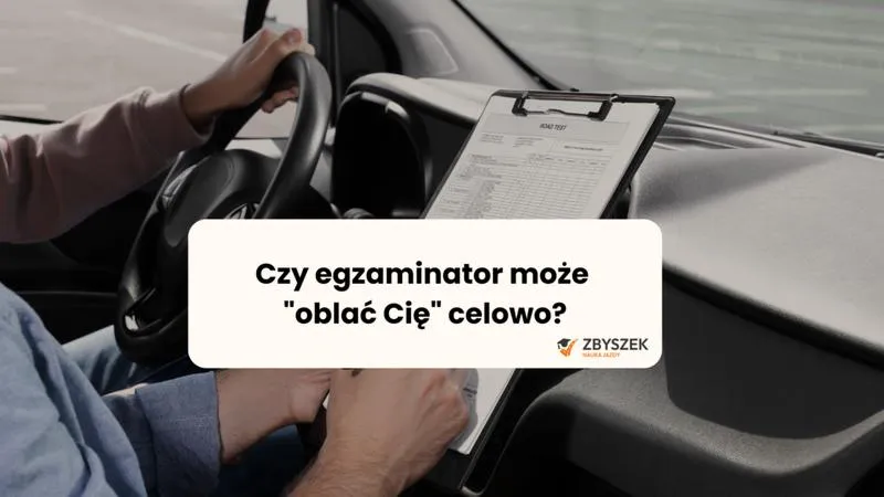 Egzamin na prawo jazdy