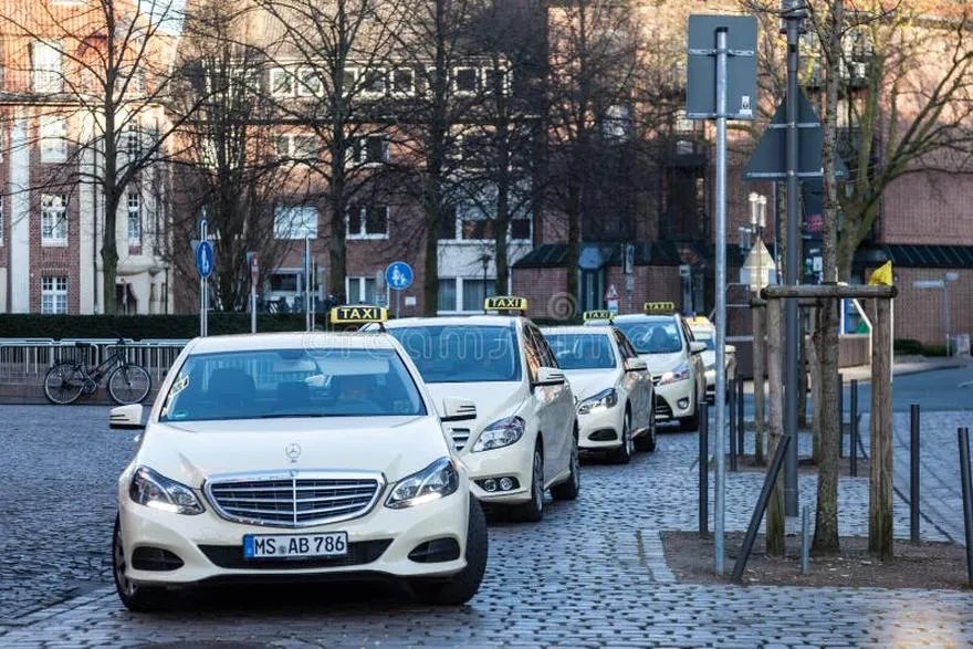 Mercedes na taxi