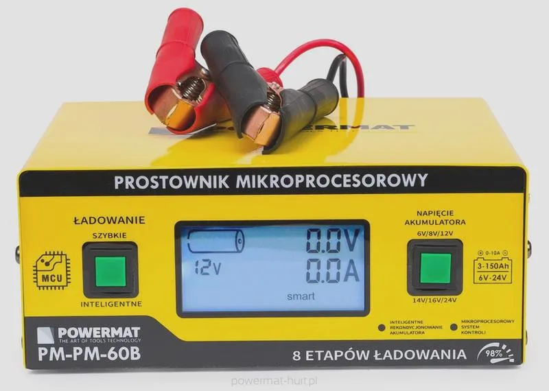 Prostownik mikroprocesorowy