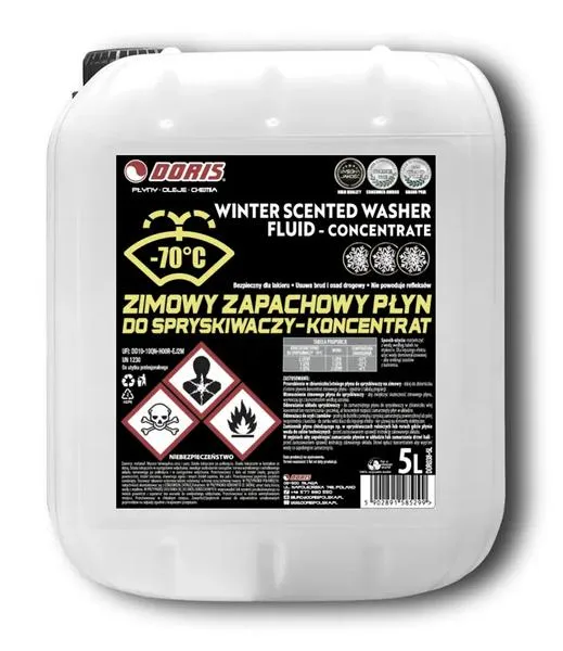 Rozmrożenie płynu do spryskiwaczy
