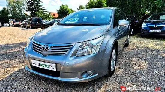 Specyfikacja oleju Avensis