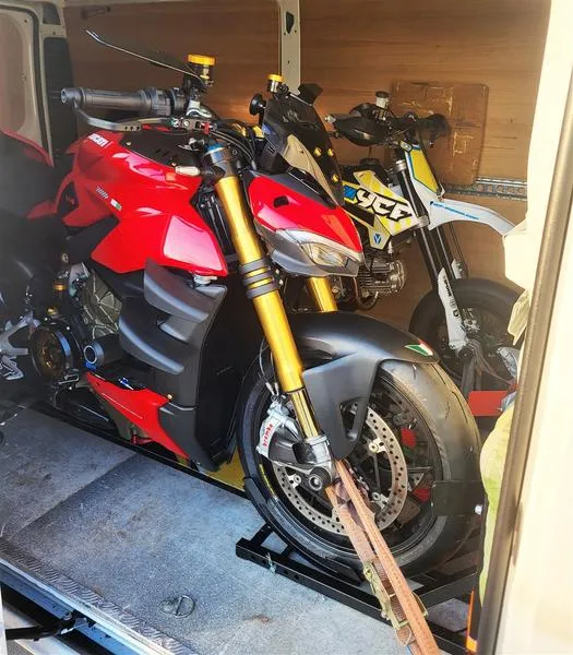Zasady transportu motocykla